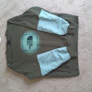North face crew neck sweat shirt